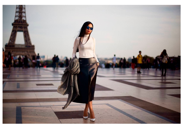1.París dio la bienvenida a su semana de la moda con mucha elegancia, sofisticación y el savoir faire. 